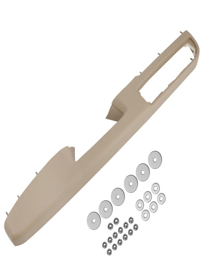 Jetuplusllc إصلاح مسند الذراع الأمامي من جهة السائق مع مقبض فتح الباب فوق مسند الذراع (27 بوصة) 80995 متوافق مع طرازات مختارة من شيفروليه/جي إم سي، لون بيج (حل إصلاح أصلي) - Image 1